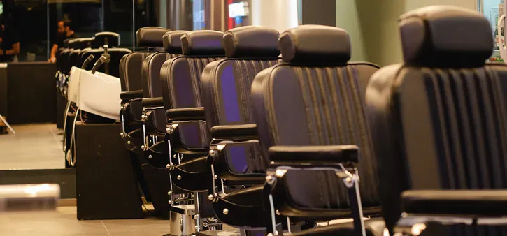 Poltrona Barber Iron, Para Barbearias