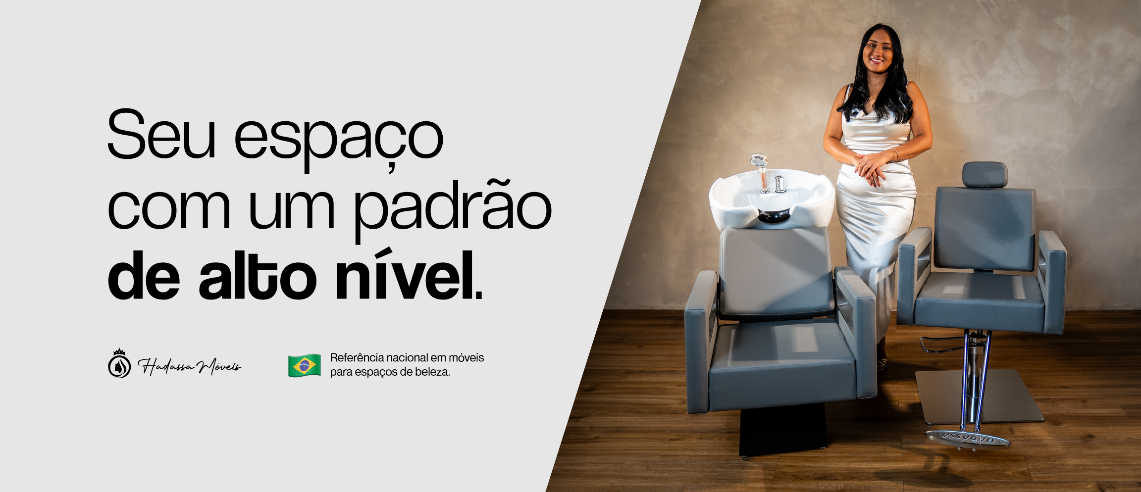 Seu salão com um padrão de alto nível.