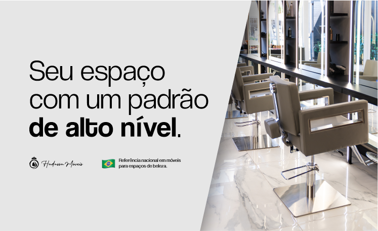 Seu salão com um padrão de alto nível.